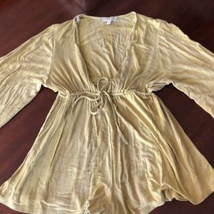 Dance & Marvel mustard romper